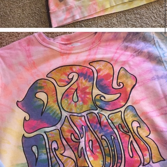 Unif tie dye day dreamer sweater L - Picture 2 of 7